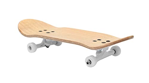 Teak Tuning 34mm Pro Fingerboard Heat Transfer Graphic Complete - Fully Assembled with Pro Level Parts - Pro Shaped Wood Deck (34x97mm), UltraSpin Wheels, Prodigy Trucks - Raised Hexagons - Image 3