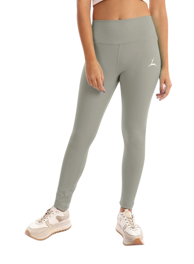 Doe Plain Sportive Stretch Leggings Activewear Sportswear Womens Legging Gym Legging - Image 3