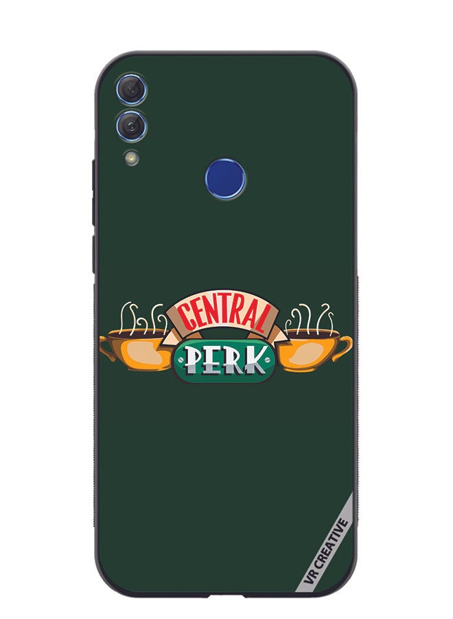 Protective Case Cover For Honor 10 Lite Central Perk Design Multicolour