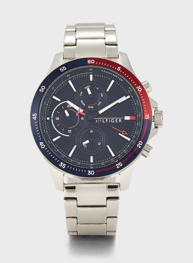 TOMMY HILFIGER 1791718 Bank Chronograph Watch - Image 1