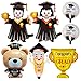 YiYou 7 Pcs 2026 Graduation Balloons Graduation Party Decorations Congrats Grad Mylar Foil Balloons Kindergarten High School College For Trophies Bear Pens Male And Female Students Party Supplies - Image 3