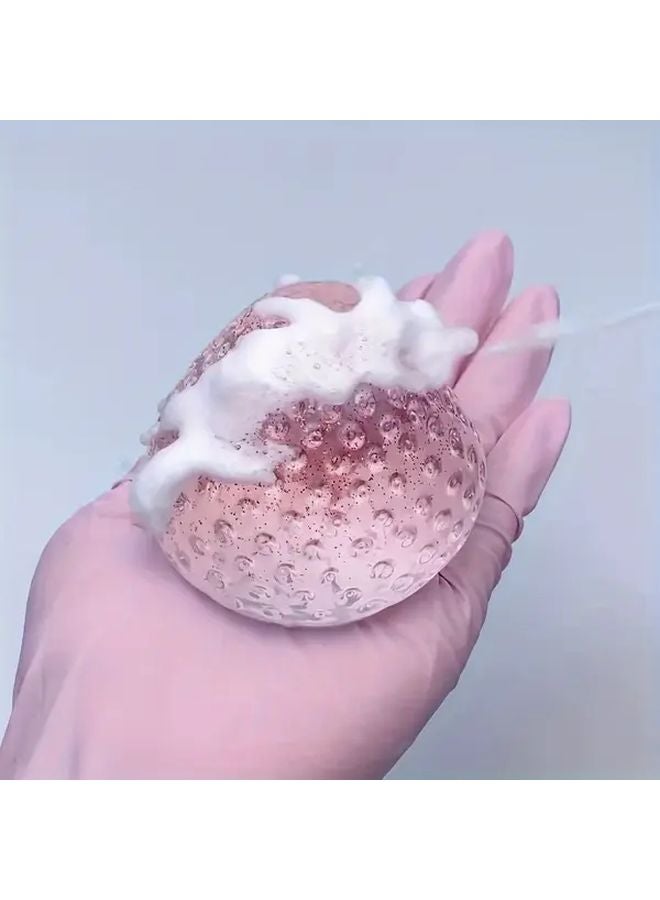 Shiny Transparent Large Strawberry Squeeze Toy Office Desk Decoration Gift For Christmas - Image 3