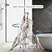 LEACHOI Shower Chair for Inside Shower ToolFree Assembly Swivel Shower Stool with Storage Tray Adjustable Tub Chair and Bathroom Stool for Seniors Elderly Handicap Disabled FSAHSA Eligible - Image 4