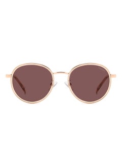 Polaroid Unisex Polarized Metal Sunglasses Pld 4173/G/S/X Violet 47 - Lens Size: 47.3 Mm - Gold Copp  - Image 3