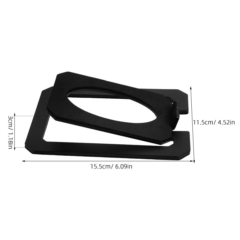 Tilted Metal Speaker Stands with Stable Base for Gaming and Home Office Desk Audio - Image 3