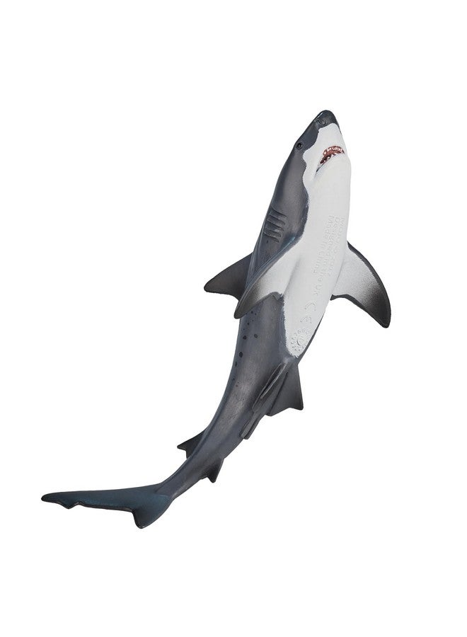 MOJO تمثال لعبة موهو سمكة القرش الثور الواقعية، مصنوعة يدويًا، للحياة البرية الدولية - Image 4