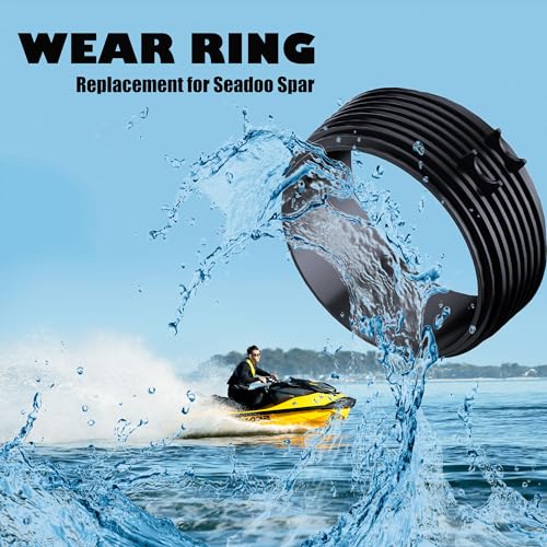 KOPBTBOY Motorboat Wear Ring for Seadoo SPARK, High Performance Wear Ring for Seadoo SPARK ACE 900 TRIXX, Models 267000813 267000883 267000925, Replacement Wear Ring for Motorboat - Image 3