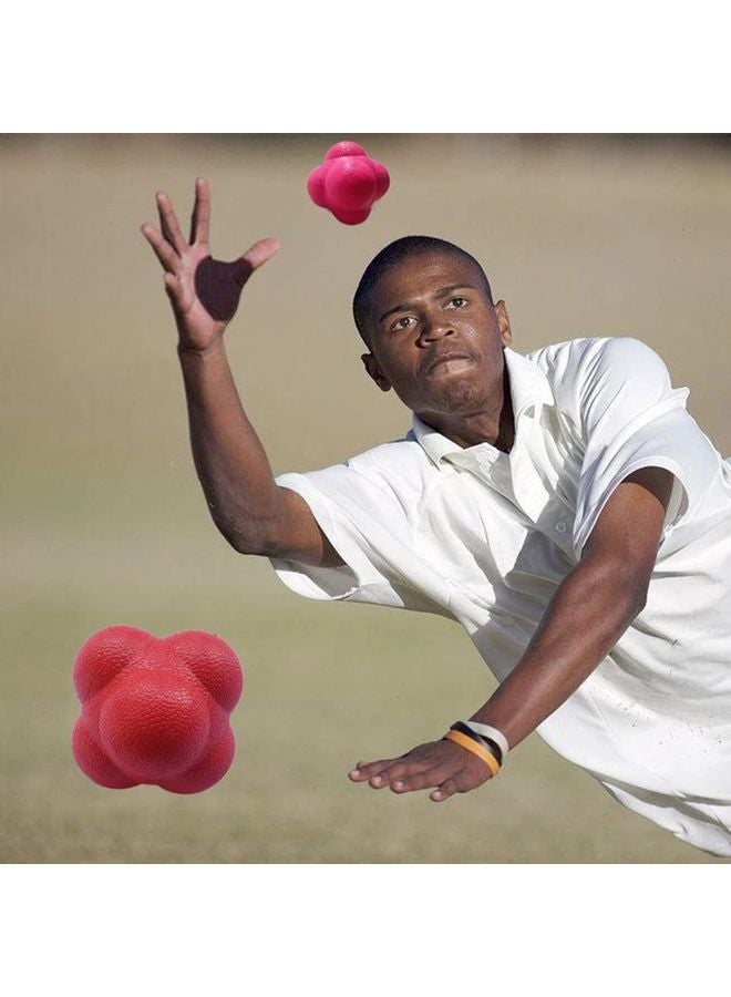 Green Hexagonal Reaction Ball For Agility Tennis Fitness Training Sports - Image 3