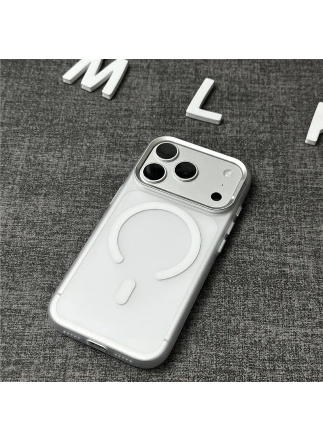 iPhone 17 Pro Case with MagSafe,Ultra Thin Slim Fit Matte Finish Skin-Friendly Feel Hard Shell Protective Cover - Designed for iPhone 17 Pro(white) - Image 3