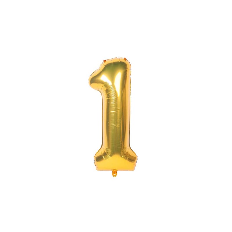 FI - FLICK IN 50 pcs 1st Happy Anniversary Decoration Fringe Curtain Foil Balloon Wall Hangings Couple Wedding Marriage Husband Wife Wedding First Anniversary Decoration Items (Pack of 50,Gold & Red) - Image 3