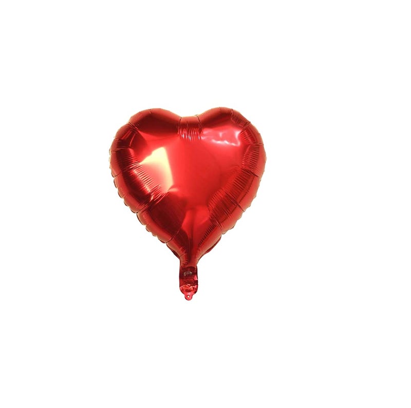 FI - FLICK IN 50 pcs 1st Happy Anniversary Decoration Fringe Curtain Foil Balloon Wall Hangings Couple Wedding Marriage Husband Wife Wedding First Anniversary Decoration Items (Pack of 50,Gold & Red) - Image 5