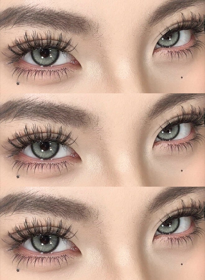 FRESH LADY Najia Gray Colored Contact Lenses, Yearly Disposable, Natural Look, Comfortable Daily Wear - Image 2