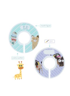SYOSI Baby Closet Size Dividers, 12 PACK Baby Cloth Organizers Baby Clothes, for 0-24 Months & All Age, Nursery Decor, Baby Clothes Organizers, Fit All Standard 1.3 Inches Closet Rails  - Image 5