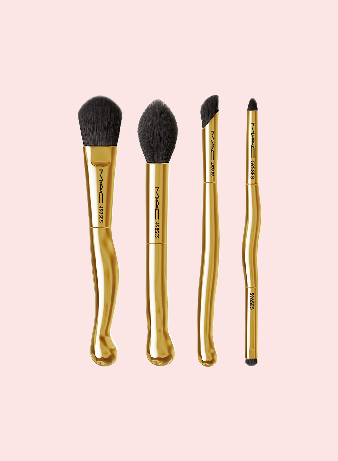 MAC Cosmetics Golden Touch Mini Brush Kit for Women | Best Price UAE