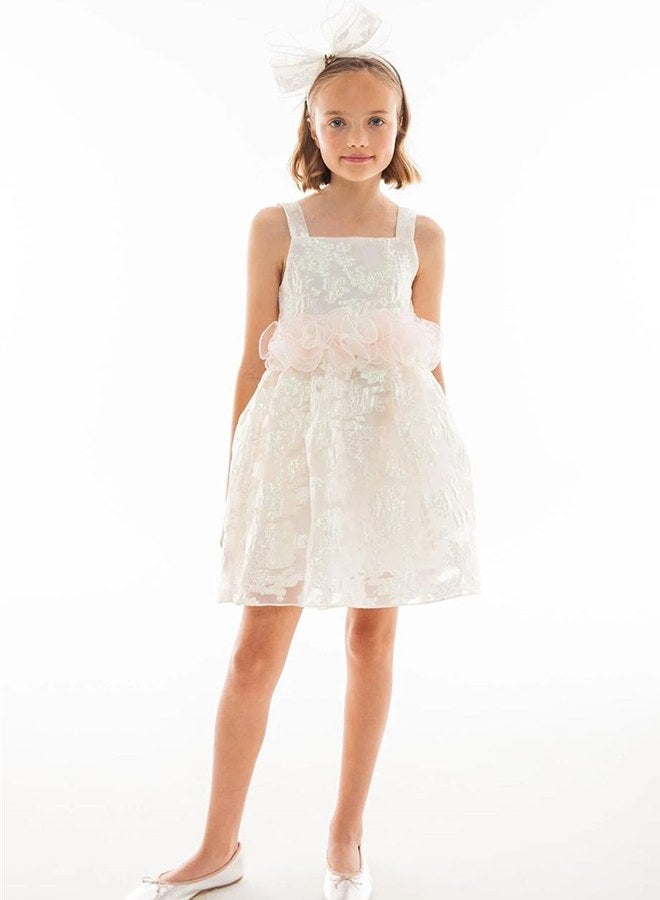 Lia Lea Girl Kırık White Dress - Image 1