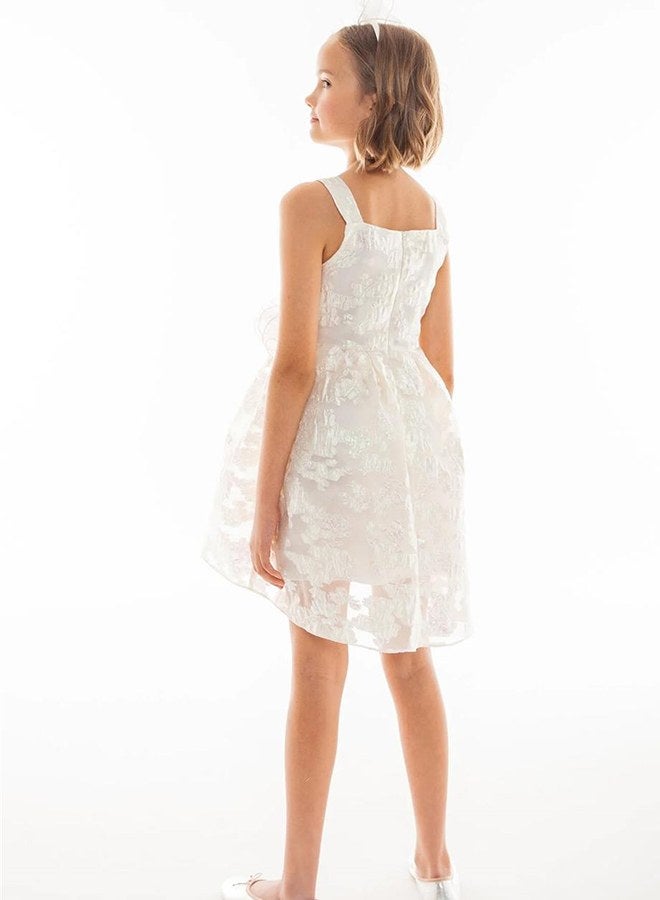 Lia Lea Girl Kırık White Dress - Image 3