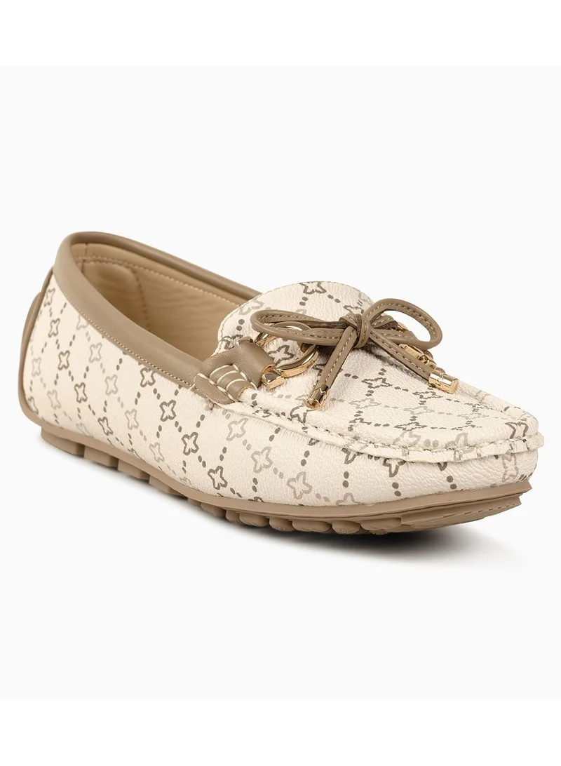 ميلانو Gisa-Moccasins-Beige