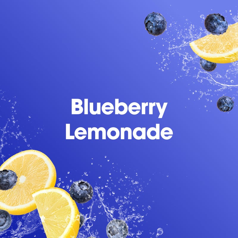 Optimum Nutrition Amino Energy Sparkling Hydration Drink, Electrolytes, Caffeine, Amino Acids, BCAAs, Sugar Free, Blueberry Lemonade, 12 Fl Oz, 12 Pack (Packaging May Vary) - Image 3