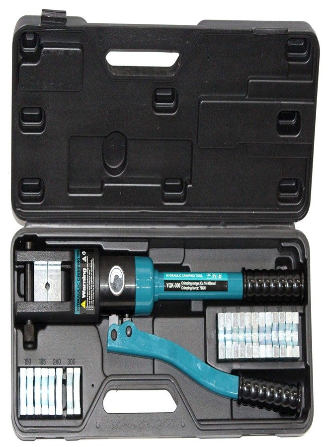 Digital Craft Hydraulic Crimping Tool 16-300mm2 for Copper, Aluminum Terminal Pliers YQK-300 Hydraulic New Manual Hydraulic Crimper - Image 4