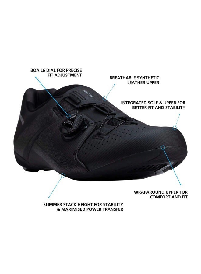 SHIMANO SH-RC300W Value-Packed Road Cycling Shoe, Black, 5.5-6 Women (EU 37) - Image 2