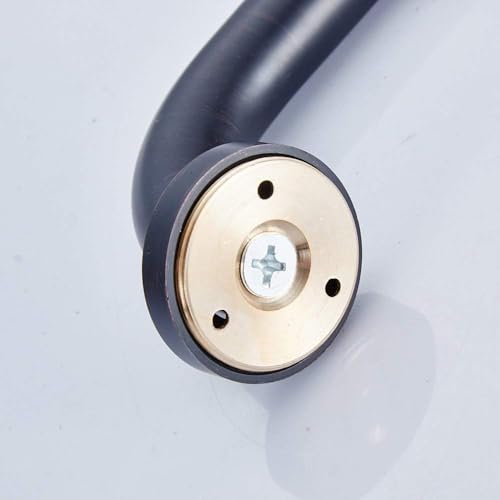 ELLO&ALLO Oil Rubbed Bronze Bathroom Shower Grab Bar, Home Care Bath Hardware (20 Inch) - Image 5
