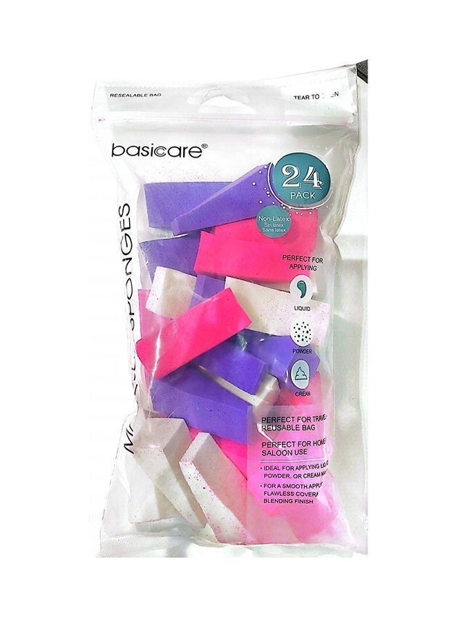 Basicare أحذية ويدج الأساسية، 24 قطعة