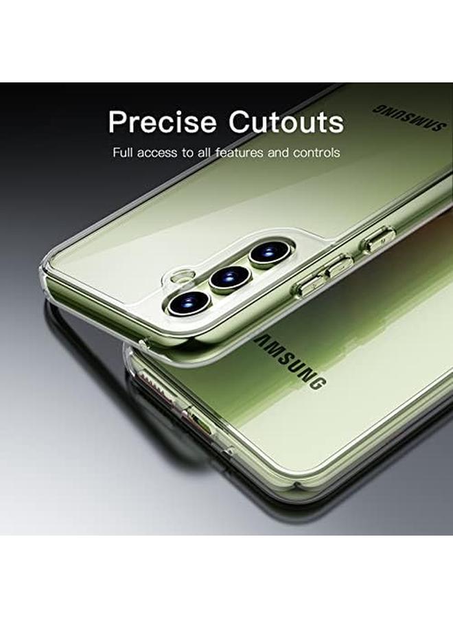 جي تيك حافظة لهاتف سامسونج جالاكسي A54 5G مقاس 6.4 بوصة، غير قابلة للاصفرار، مقاومة للصدمات، غطاء حماية للهاتف، مضاد للخدش، غطاء خلفي صلب شفاف من مادة البولي كربونات - Image 5