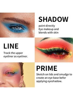 Julystar Eye Pencil Crayon Pour Les Yeux Matte Shimmer Eye Shadow Monochrome Eye Shadow Stick B07  - Image 2