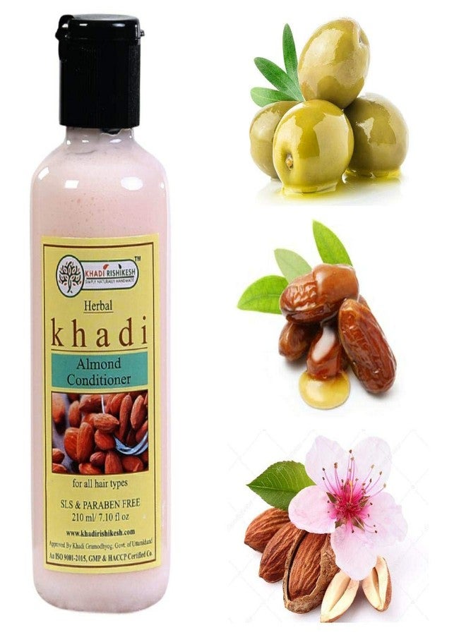 Khadi Rishikesh Herbal Almond Hair Conditioner -210 Ml - Image 1