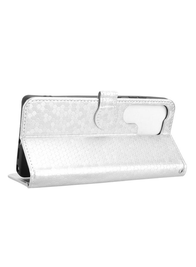 اس-توب جراب لهاتف Samsung Galaxy S25 Ultra 5G جراب هاتف جلدي منقوش بنقاط العسل - Image 5