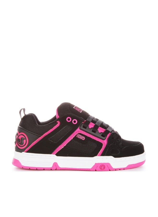 DVS Women's Comanche Shoe, Black Pink White Nubuck, 5 Medium US - Image 1