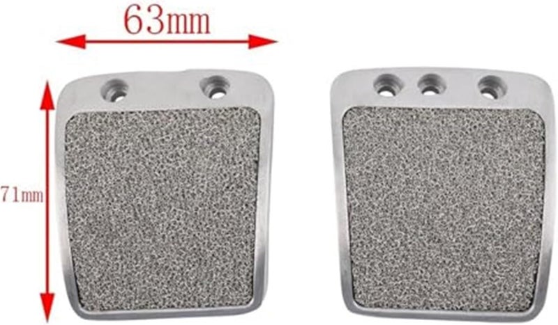 Wivplex Car Pedal Pad Set for Various Models - Image 3