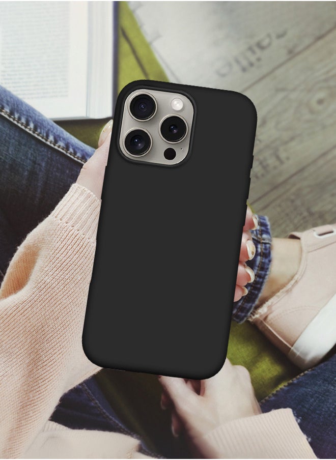 CATANES - (for iPhone 16 Pro) 2 Pack Case and Screen Protector, Slim Silicone Case, Full Covered Anti Scratch Shockproof Protective Cover - Image 1
