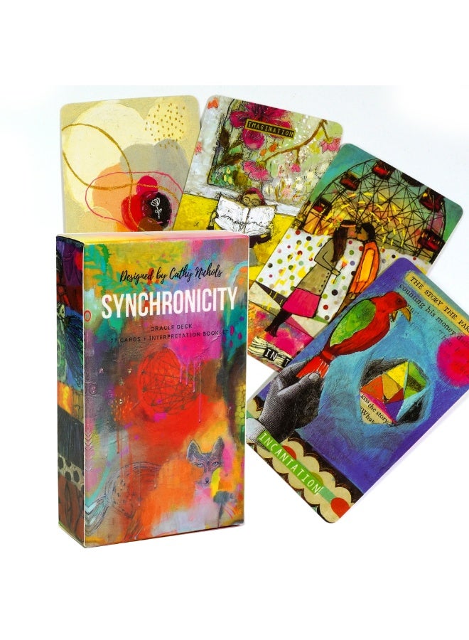 NIBEMINENT Synchronicity Divination Card Set - 78 cards - Tarot Card Learning - Tarot Card Introductory Cards - Games for Divination - Sensing Tools - Skill Applicable to All People - Image 2