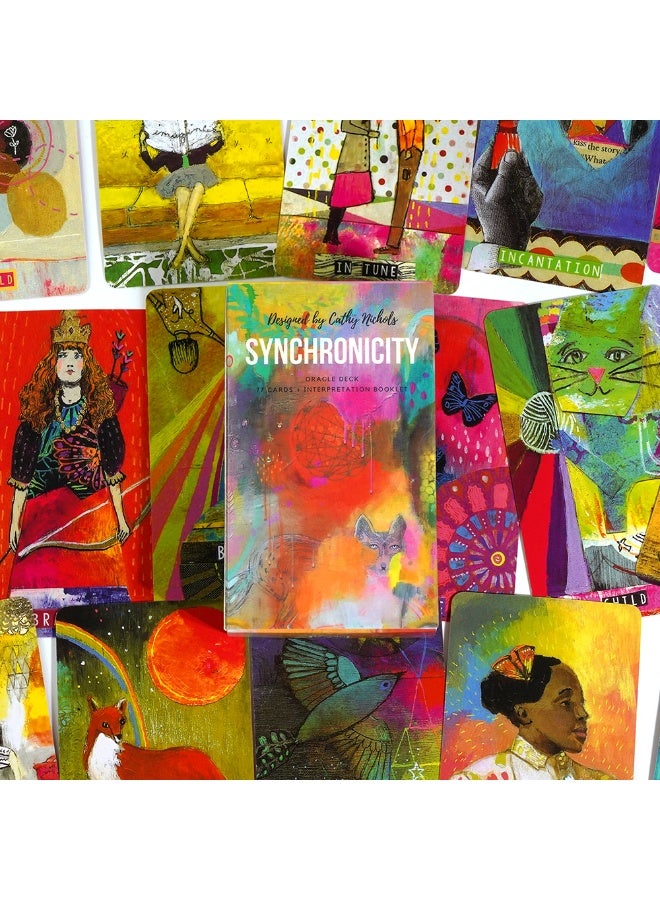 NIBEMINENT Synchronicity Divination Card Set - 78 cards - Tarot Card Learning - Tarot Card Introductory Cards - Games for Divination - Sensing Tools - Skill Applicable to All People - Image 3