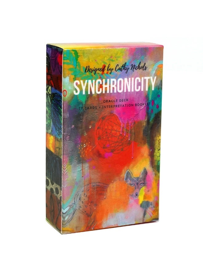 NIBEMINENT Synchronicity Divination Card Set - 78 cards - Tarot Card Learning - Tarot Card Introductory Cards - Games for Divination - Sensing Tools - Skill Applicable to All People - Image 1