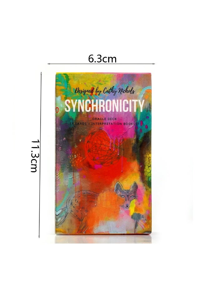 NIBEMINENT Synchronicity Divination Card Set - 78 cards - Tarot Card Learning - Tarot Card Introductory Cards - Games for Divination - Sensing Tools - Skill Applicable to All People - Image 4