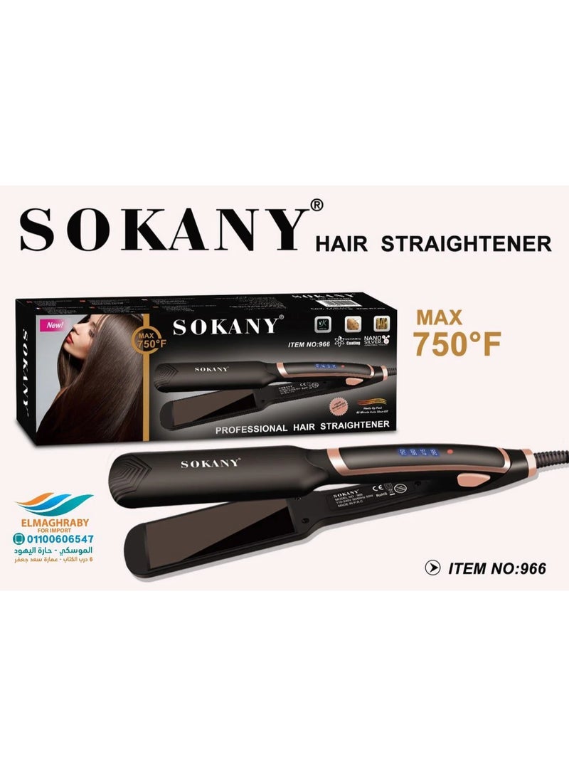 Sokany Hair Straightener SK-966 - Image 2