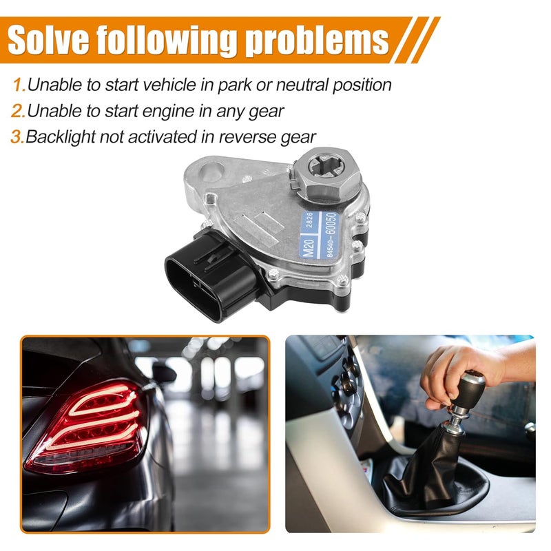 X AUTOHAUX مفتاح أمان المحايد لنقل الحركة الأوتوماتيكي X AUTOHAUX 84540-60050 لتويوتا 4Runner وLand Cruiser وTacoma - Image 4