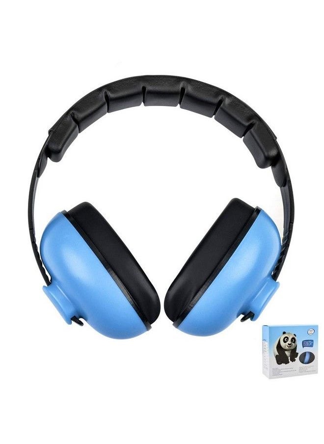 Solar-Power - Baby Noise Cancelling Headphones Ear Protection Earmuffs Noise Reduction For 03 Years Kids / Toddlers / Infant For Babies Sleeping Airplane Concerts Movie Theater Firework (Blue) - Image 1