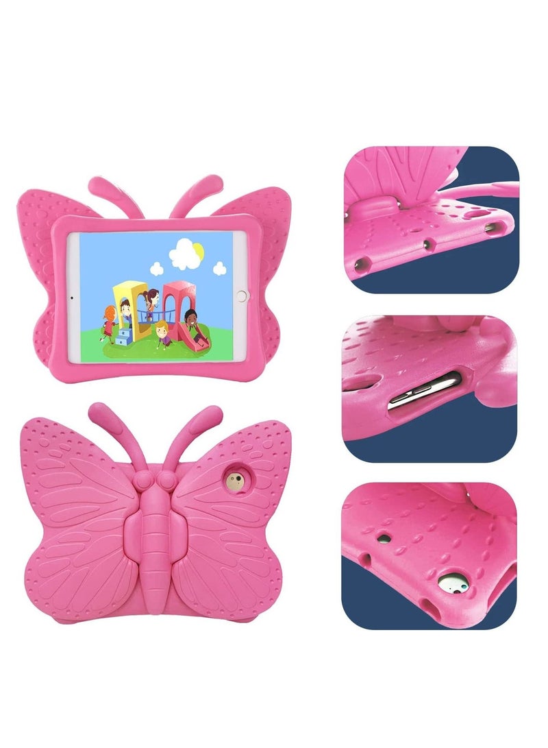 iPad case for Kids, 3D Cartoon Butterfly Non-Toxic EVA Light Weight Kid Proof Shockproof case with Kickstand for ipad 5/ ipad 6 /ipad pro 9.7/ New iPad 2017 case - Image 4
