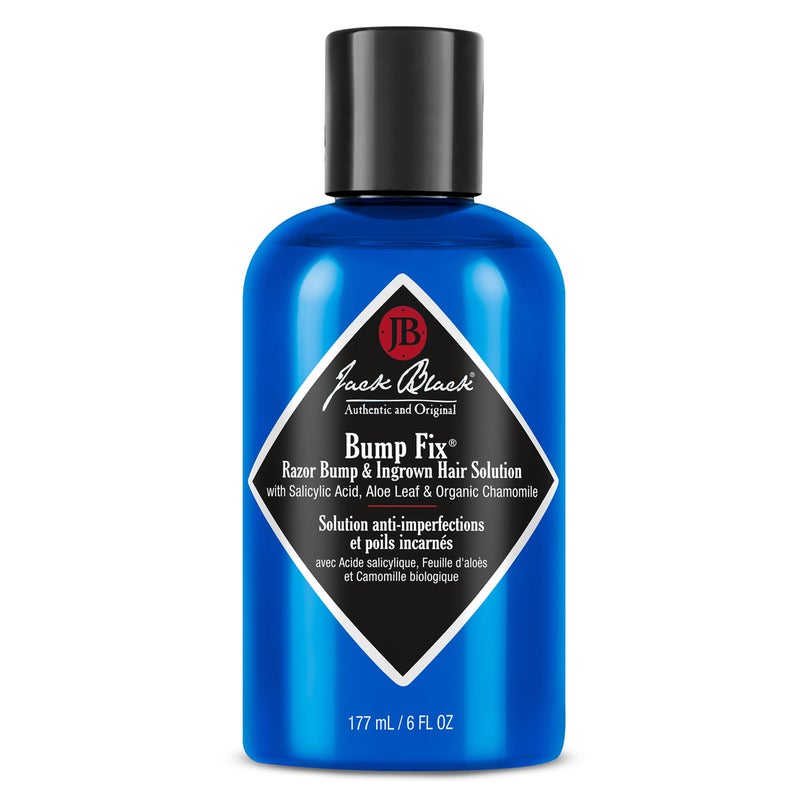 Jack Black Bump Fix, 6 Fl. Oz. â€“ Acne, Razor Bump & Ingrown Hair Solution â€“ Moisturizing Acne Treatment for Face, Aftershave for Razor Bumps, Ingrown Hair Serum for Men - Image 1