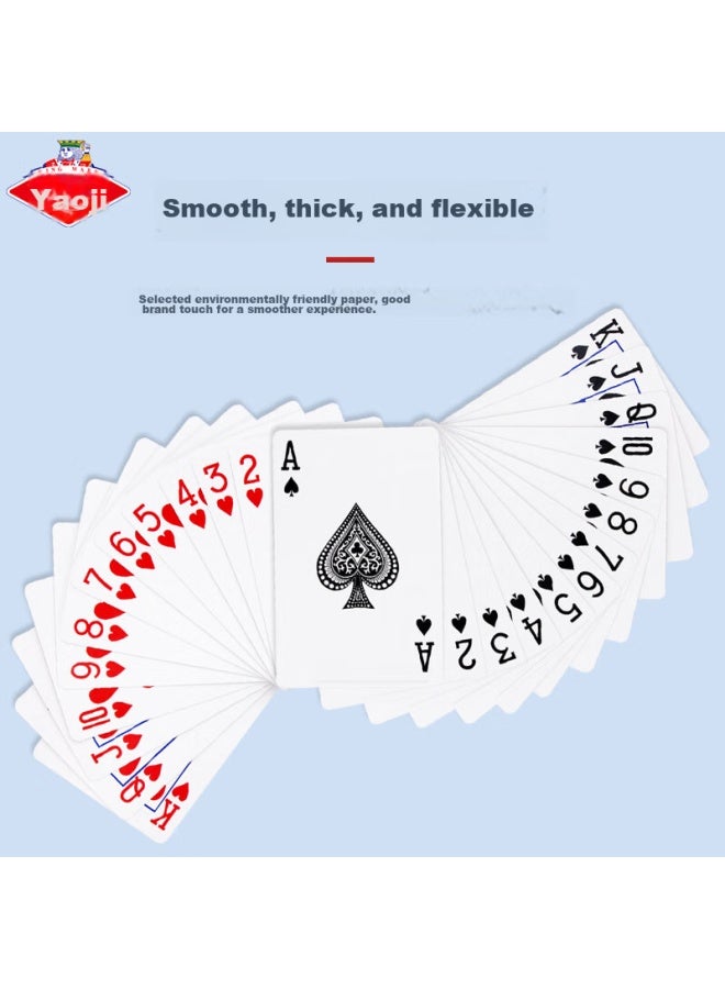 Yaoji Playing Cards, 2000 Durable Cards, Texas Hold'em Cards, Doudizhu Yaoji Entertainment Cards, 50 Decks - Image 2