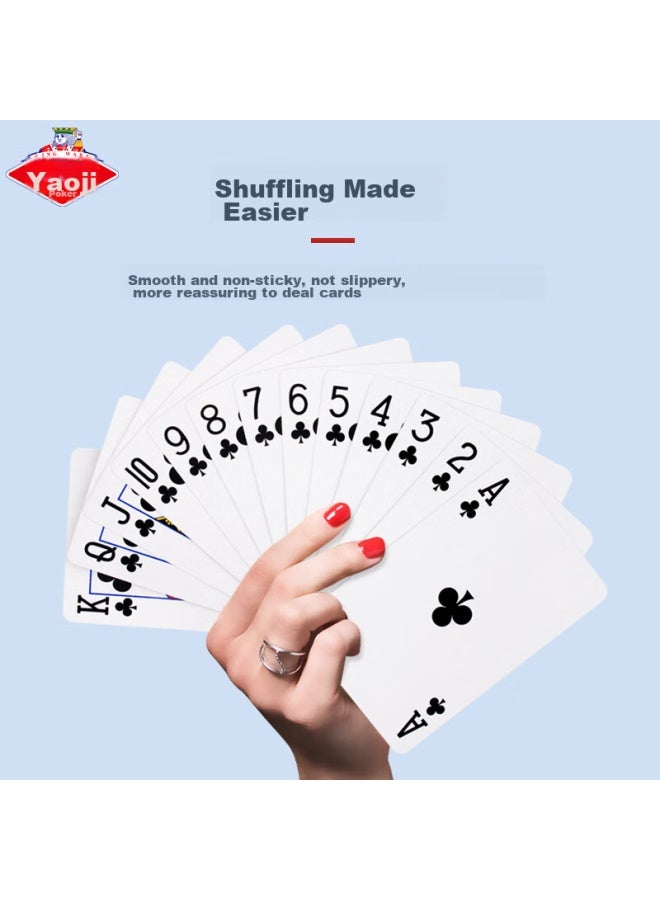 Yaoji Playing Cards, 2000 Durable Cards, Texas Hold'em Cards, Doudizhu Yaoji Entertainment Cards, 50 Decks - Image 4