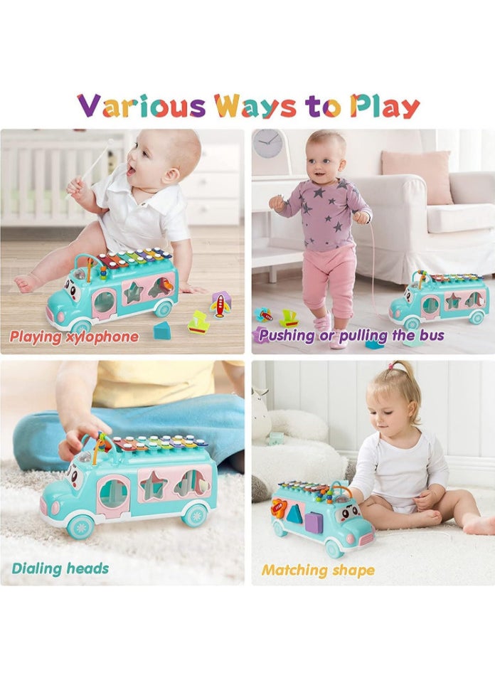 Baby Electric School Bus Early Educational ,Toys For Children Music Car With Percussion Piano ,  Matching Blocks, Transfer Beads Gift - pzsku/Z9305A1A3A330B3DCF31DZ/45/_/1713249541/c5ab6f4f-744e-47b7-a9c7-fc1f01c46438