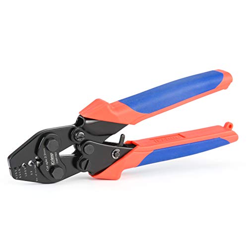 iCrimp CWR1522 Wire Rope Crimping Tool with Cutting function for Cable Railing, Hand Swaging 0.1~2.2mm Aluminum Oval Sleeves,Alloy Double Sleeves (CWR1522) - Image 1
