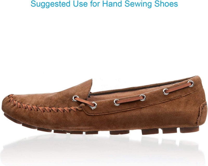 TeeLiy 3mm Flat Genuine Leather Cord, Strip Cord Braiding String Tan for Jewelry Making, Leather Shoe Lace, Arts & Crafts (Tan_3MM_5Yards) - Image 5