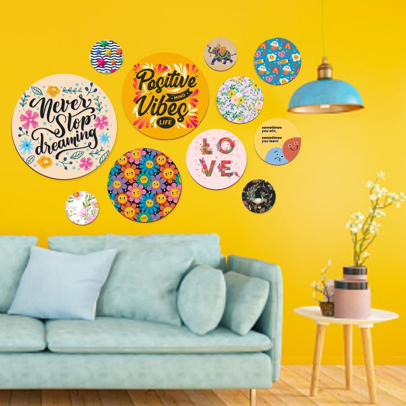 PAPER PLANE DESIGN Wall Art Vintage Wooden Wall Hanging Home Decor Items. (TRAVEL) - Image 2