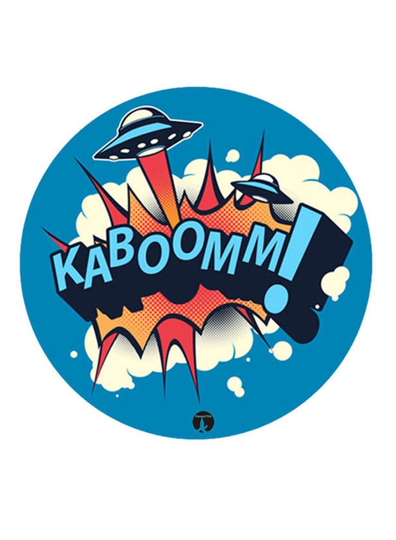 RKN English Phrases Printed Mouse Pad Multicolour