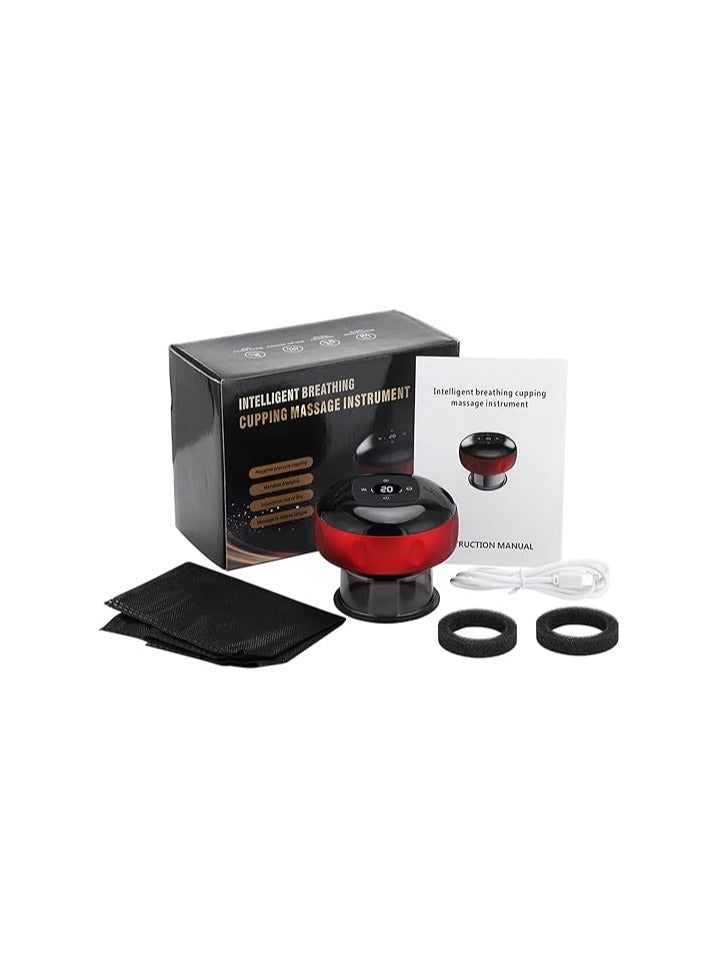 4 in 1 Cupping Therapy Set with 12 Massage Modes, Digital Electric Cupping Device for Effective Cellulite Removal, USB Rechargeable for Improving Your Health and Wellness - Image 2